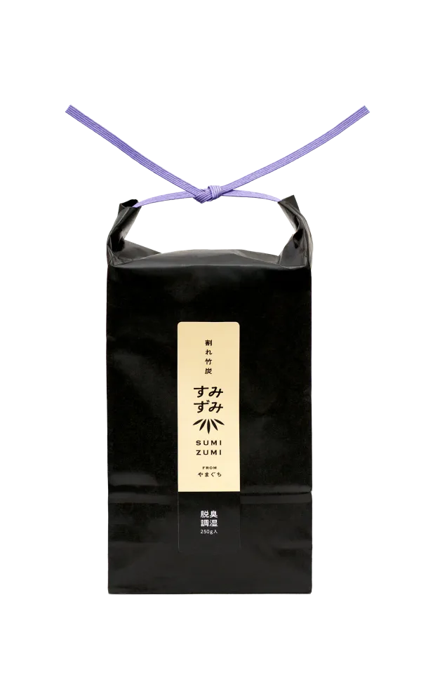 割れ竹炭すみずみ250g